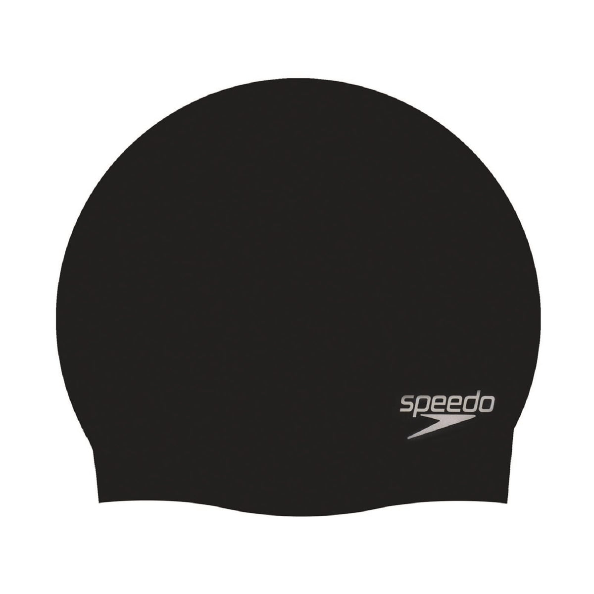 Speedo Unisex Plain Moulded Silicone Swiming Cap