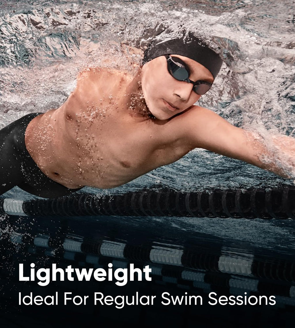 Speedo Unisex Plain Moulded Silicone Swiming Cap