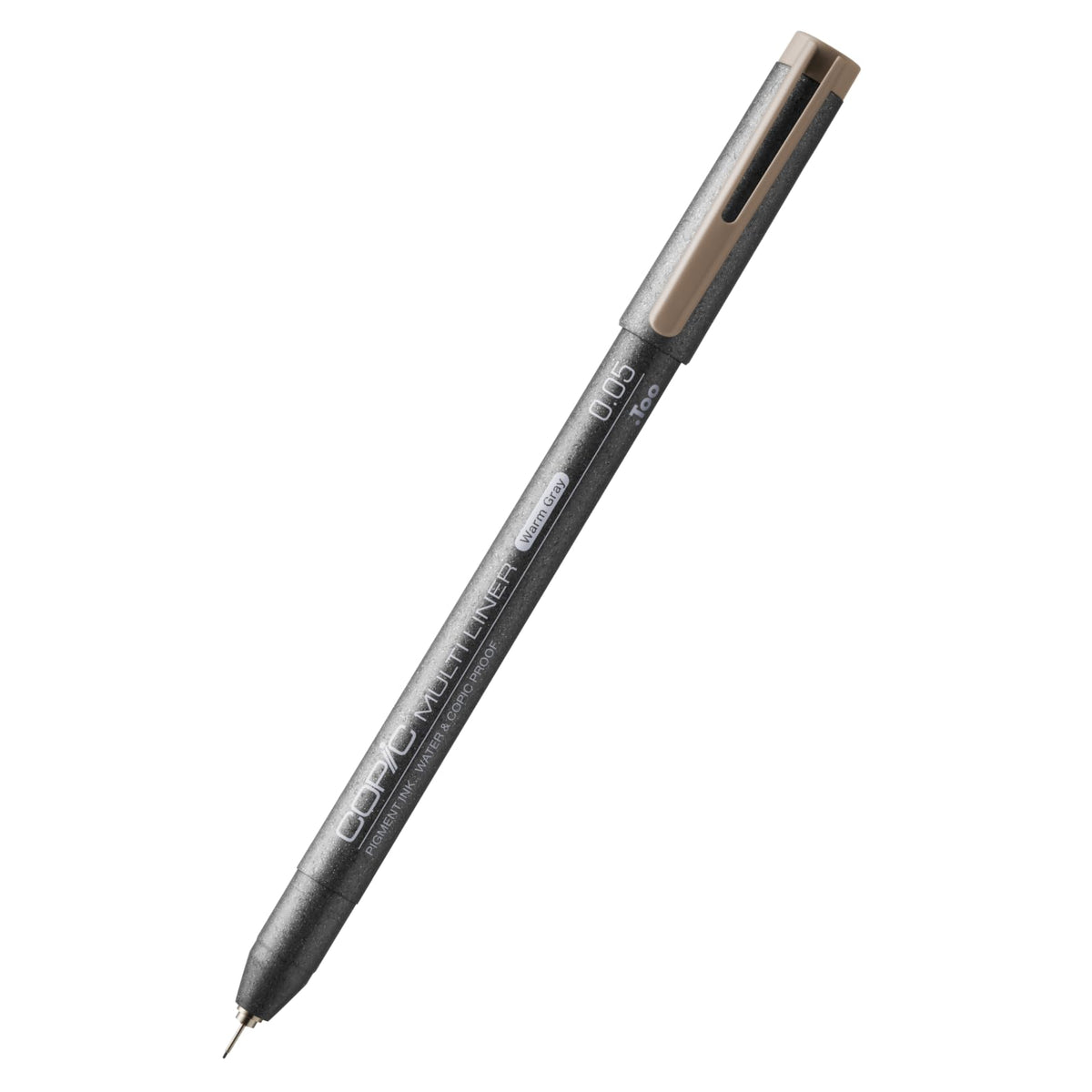 Copic Multiliner 0,05 mm, Warm Gray, Fineliner mit einer feinen Spitze und wasserbeständiger Pigmenttinte