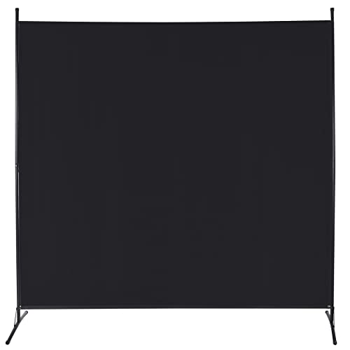 REDCAMP Freistehend Paravent Raumteiler, 1-teilig, Innen Outdoor, 176x180cm