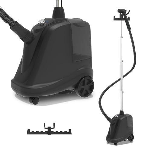 SteamOne Vertikaler Steamer Dampfglätter Schwarz 2000W - 3,5L Profi
