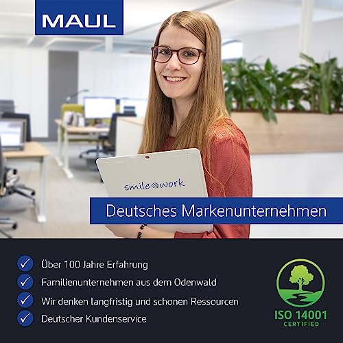 MAUL Flipchart-Blockhalter grau 2er Set Kunststoff Zubehör