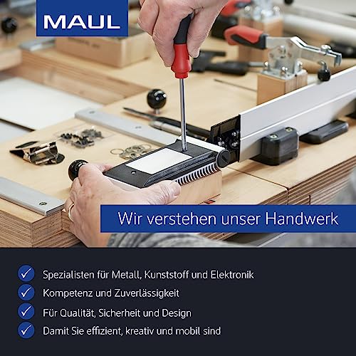 MAUL Flipchart-Blockhalter grau 2er Set Kunststoff Zubehör