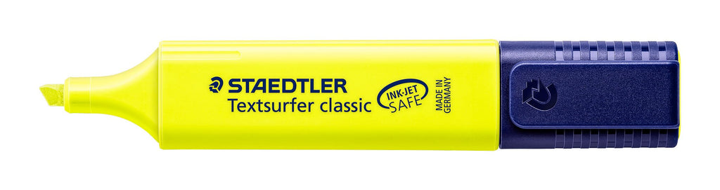 STAEDTLER Textmarker Textsurfer classic, großer Tintenspeicher, lange Markierleistung, sekundenschnell trocken, Keilspitze 1 - 5mm, rainbow colours, 8 Marker in sortierten Farben im Etui, 364 WP8