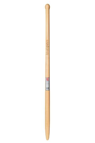IDEAL Knopfstiel, Esche gebogen,lackiert, mit Brennstempel 100 cm | alle Spaten (außer Rode- oder Baumschulspaten und Spaten Kieler Form