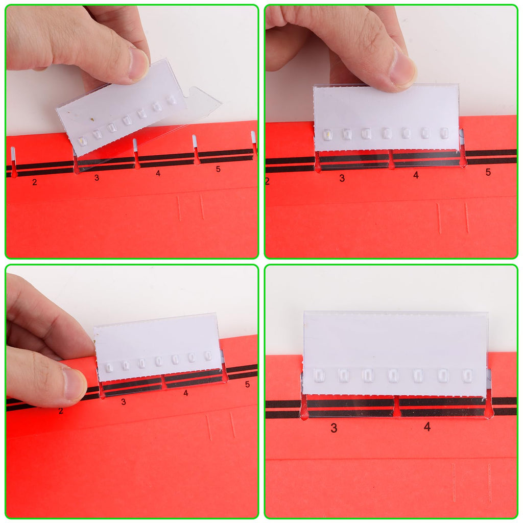 25 Stück Hängeregister Mappen, Hängemappen A4 mit Tabs und Karteneinsätzen, 5 Farben Hängeregister, Aktenschrank Hängemappen für Zuhause, Schule, Büro