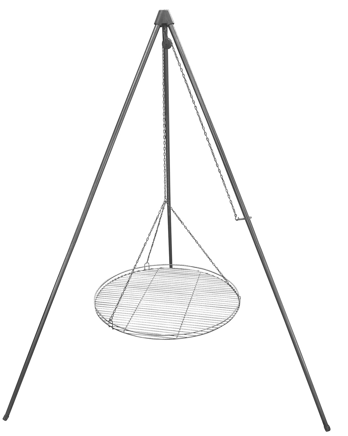 Dreibein Schwenkgrill inkl. 70 cm Grillrost aus deutscher Produktion