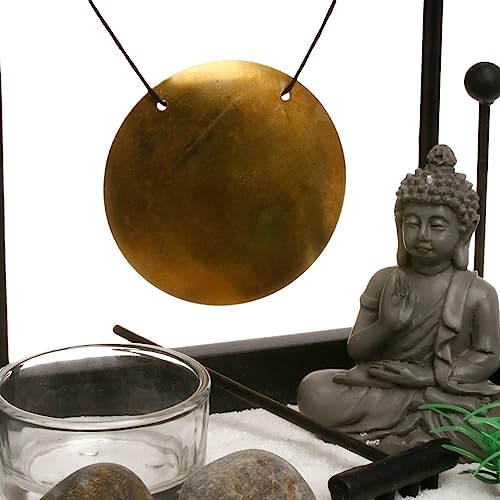 Devika Holz-Zen-Garten 15x12, schwarz