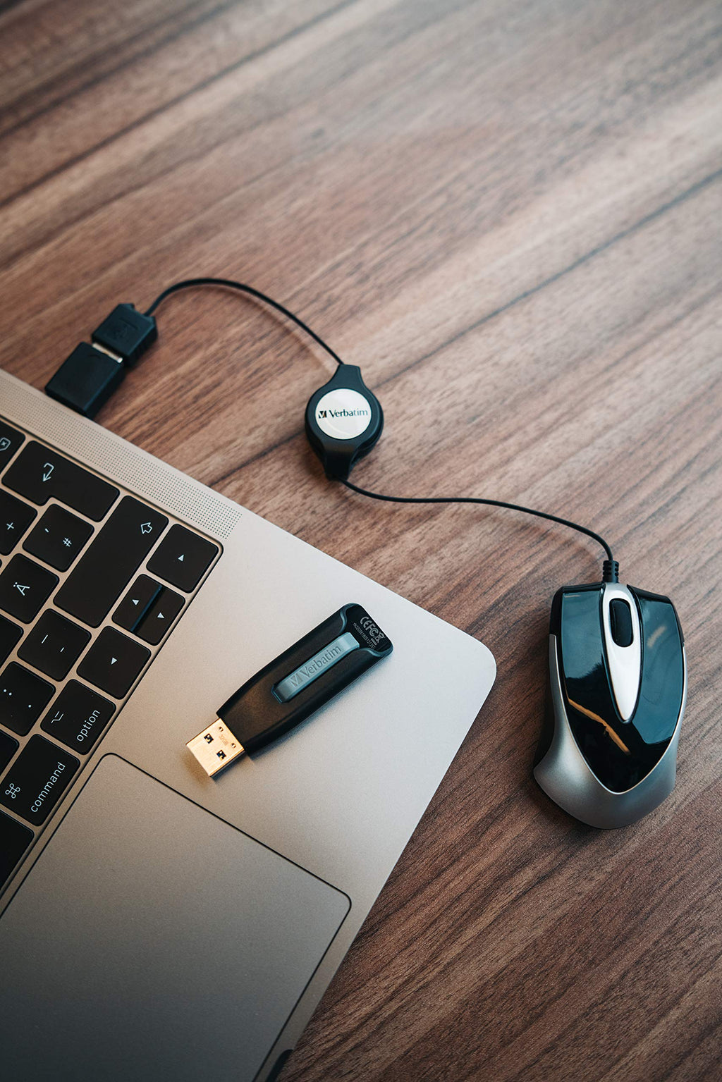 VERBATIM Store 'n' Go V3 USB-Stick I USB-3.2 Gen1 I 32 GB I Speicherstick mit Schiebemechanismus I USB-3 mit SuperSpeed-Schnittstelle I externer Speicher für Laptop Notebook & Co I schwarz