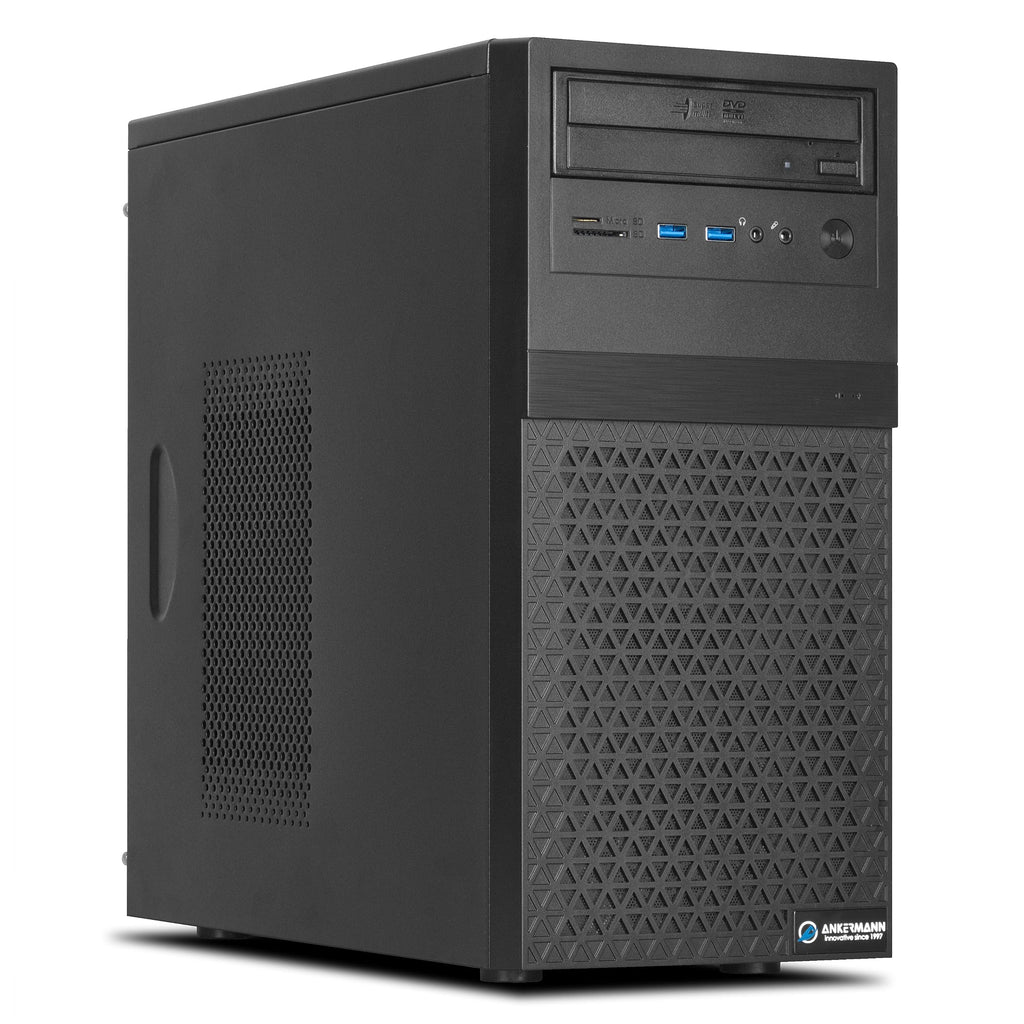 Ankermann Business Office Work V1 | Intel Core i5-10400 | 16GB DDR4 | 480GB SSD | Windows 11 | WLAN | MS Office 2024