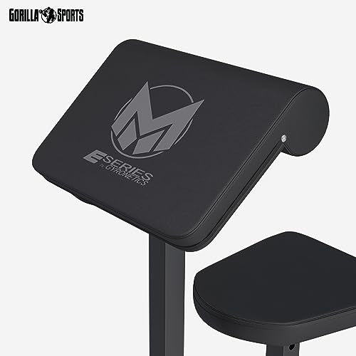GYRONETICS® Curlbank bis 150 kg mit verstellbarem Sitz und Curlpult
