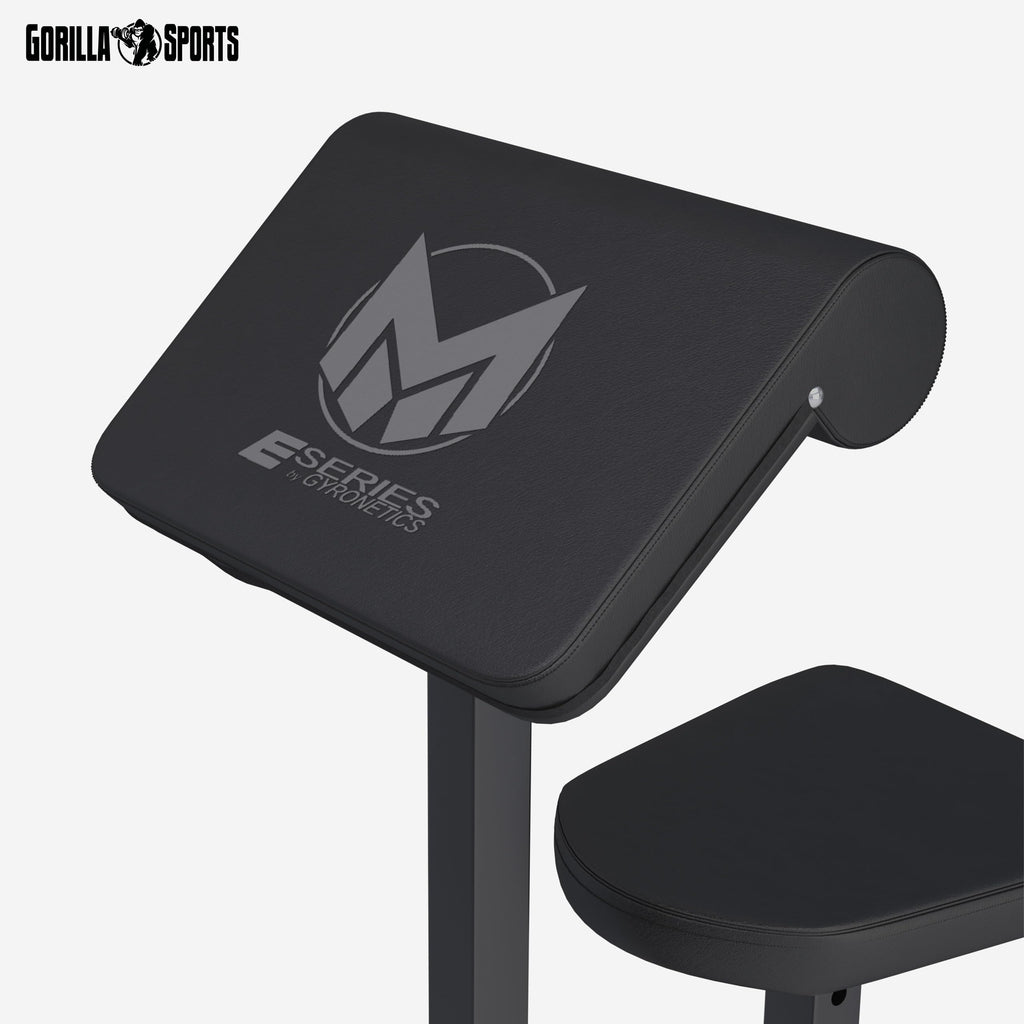 GYRONETICS® Curlbank bis 150 kg mit verstellbarem Sitz und Curlpult