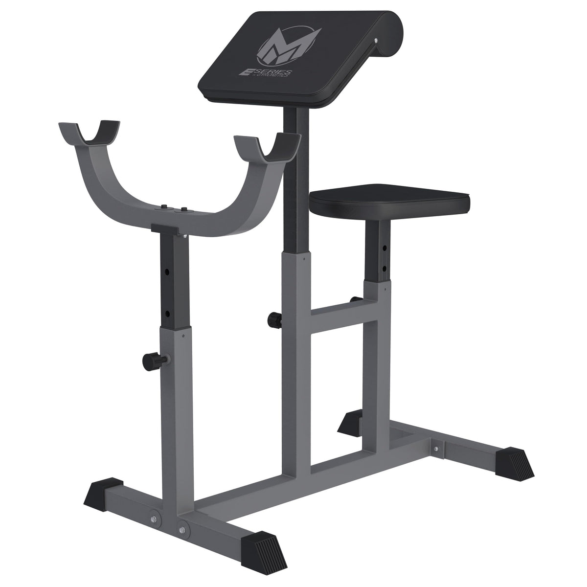 GYRONETICS® Curlbank bis 150 kg mit verstellbarem Sitz und Curlpult