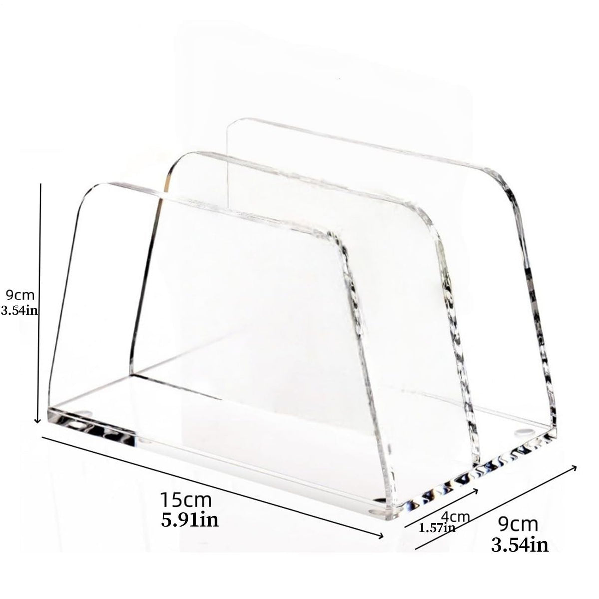 Acryl Ordnerhalter,Transparent Schreibtisch Zubehör | Acryl Post Datei