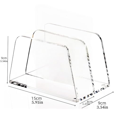 Acryl Ordnerhalter,Transparent Schreibtisch Zubehör | Acryl Post Datei