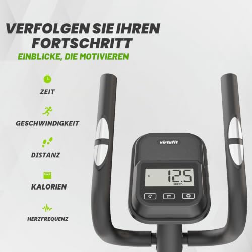 VirtuFit Crosstrainers Serie - für Zuhause - Ellipsentrainer mit LCD-Monitor