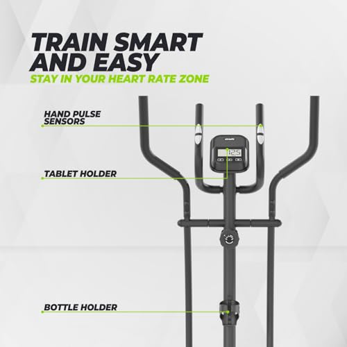 VirtuFit Crosstrainers Serie - für Zuhause - Ellipsentrainer mit LCD-Monitor