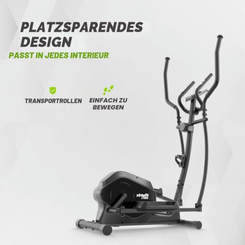 VirtuFit Crosstrainers Serie - für Zuhause - Ellipsentrainer mit LCD-Monitor