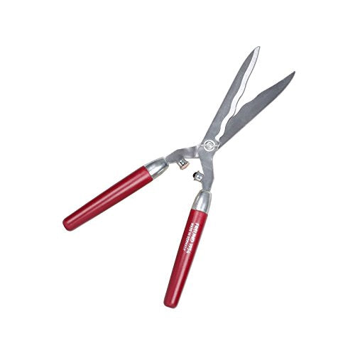 Freund Victoria Heckenschere 1954 (Klingenlänge 24 cm, Wellenschliffschneide, Holzgriffe, Klinge hartverchromt, Anschlagdämpfer) 1010577