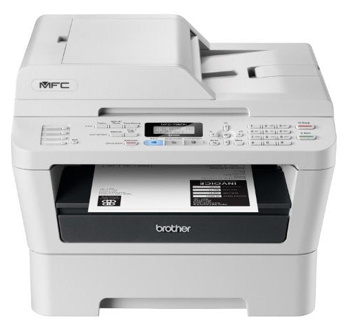 Brother MFC-7360N Monolaser-Multifunktionsgerät (Drucken, scannen, kopieren, faxen, 2.400x600 dpi, USB 2.0 Hi-Speed)