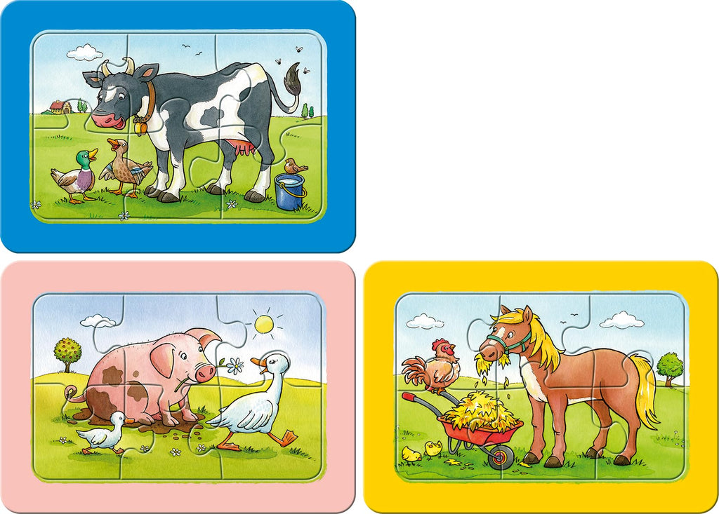 Ravensburger Puzzle Gute Tierfreunde - 6 Teile Puzzle