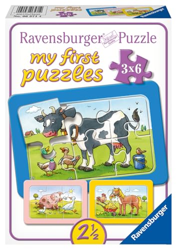 Ravensburger Puzzle Gute Tierfreunde - 6 Teile Puzzle