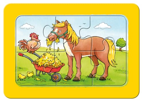 Ravensburger Puzzle Gute Tierfreunde - 6 Teile Puzzle