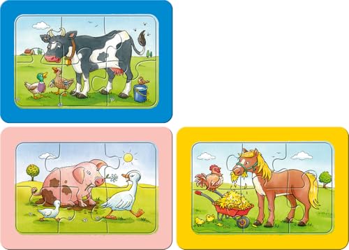 Ravensburger Puzzle Gute Tierfreunde - 6 Teile Puzzle