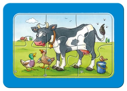 Ravensburger Puzzle Gute Tierfreunde - 6 Teile Puzzle