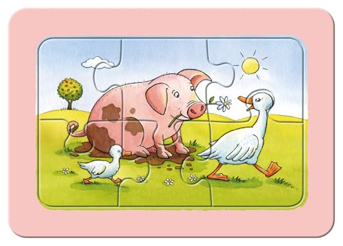 Ravensburger Puzzle Gute Tierfreunde - 6 Teile Puzzle