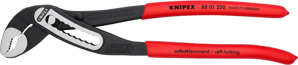 KNIPEX Alligator Wasserpumpenzange, 250 mm, Muttern bis 46 mm, 88 01 250