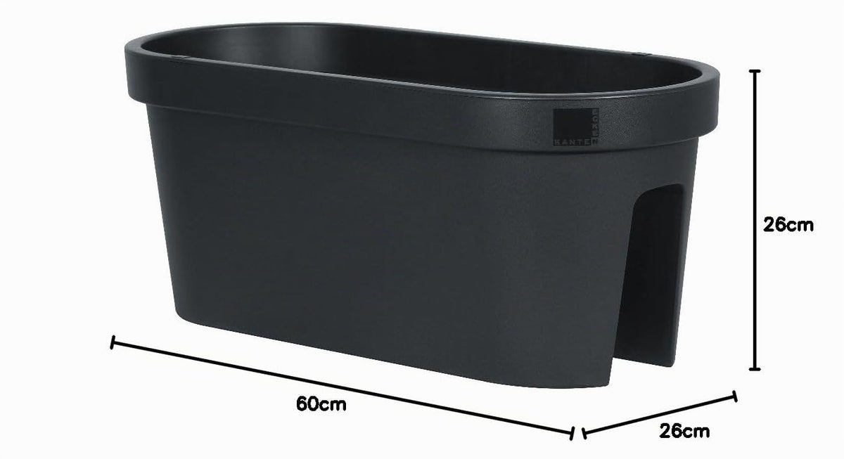 E&K Geländerkasten in versch. Größen, Länge:60 cm