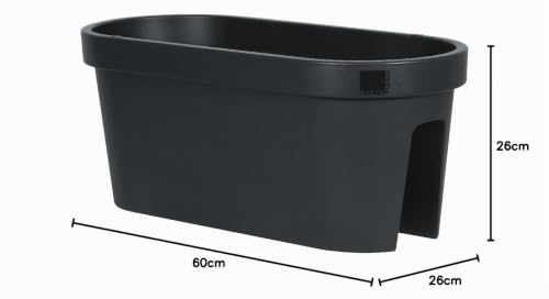 E&K Geländerkasten in versch. Größen, Länge:60 cm