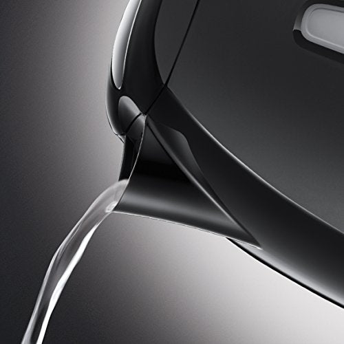 Russell Hobbs Wasserkocher Textures+, 1,7l, 2400W, LED Beleuchtung, Schnellkochfunktion, optimierte Ausgusstülle, herausnehmbarer Kalkfilter, Teekocher schwarz 22591-70 [Energieklasse A+++]