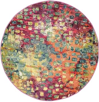 RugVista Davina Teppich, Ø 150 cm, Mehrfarbig