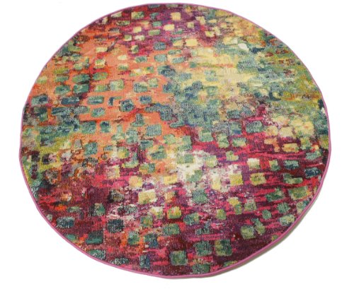 RugVista Davina Teppich, Ø 150 cm, Mehrfarbig