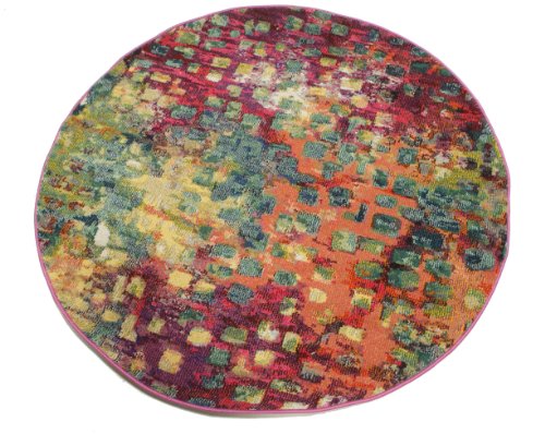 RugVista Davina Teppich, Ø 150 cm, Mehrfarbig