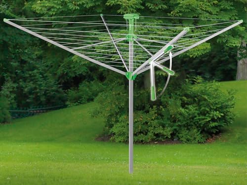JUWEL Wäschespinne Novaplus 600 Easy mit Bodenhülse 30090