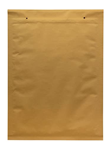100 Luftpolsterumschläge Versandtasche Luftpolster D4 braun Polsterumschlag