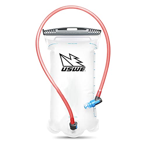 USWE Elite Hydration Bladder, Water Reservoir with Plug-n-Play Quick Disconnect and Wide Slide-Seal Open, Reversible Leak Proof BPA Free, for Backpack and Hydration Pack