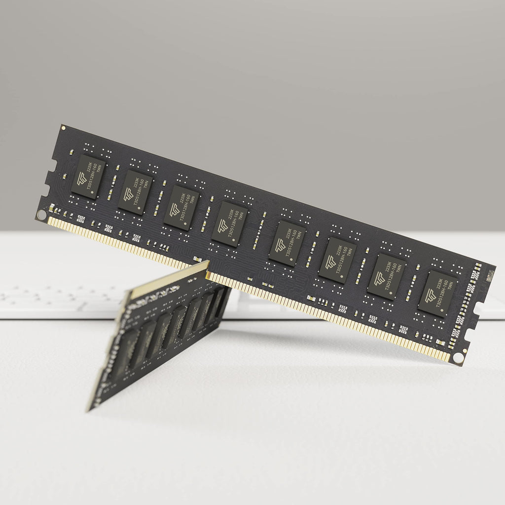 Timetec 16GB KIT(2x8GB) DDR3/DDR3L 1333MHz PC3-10600 Non-ECC Ungepuffert 1,5V / 1,35V CL9 2Rx8 Dual Rank 240 Pin UDIMM PC-Desktop-Computer-Speicher RAM-Modul-Upgrade