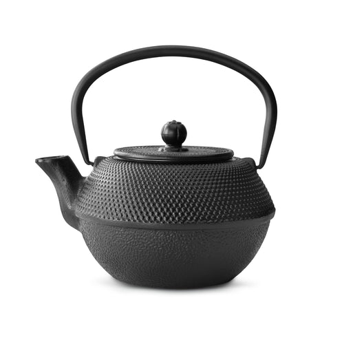 Bredemeijer Japanische Teekanne mit Siebeinsatz Jang 1,1 Liter- Schwarz
