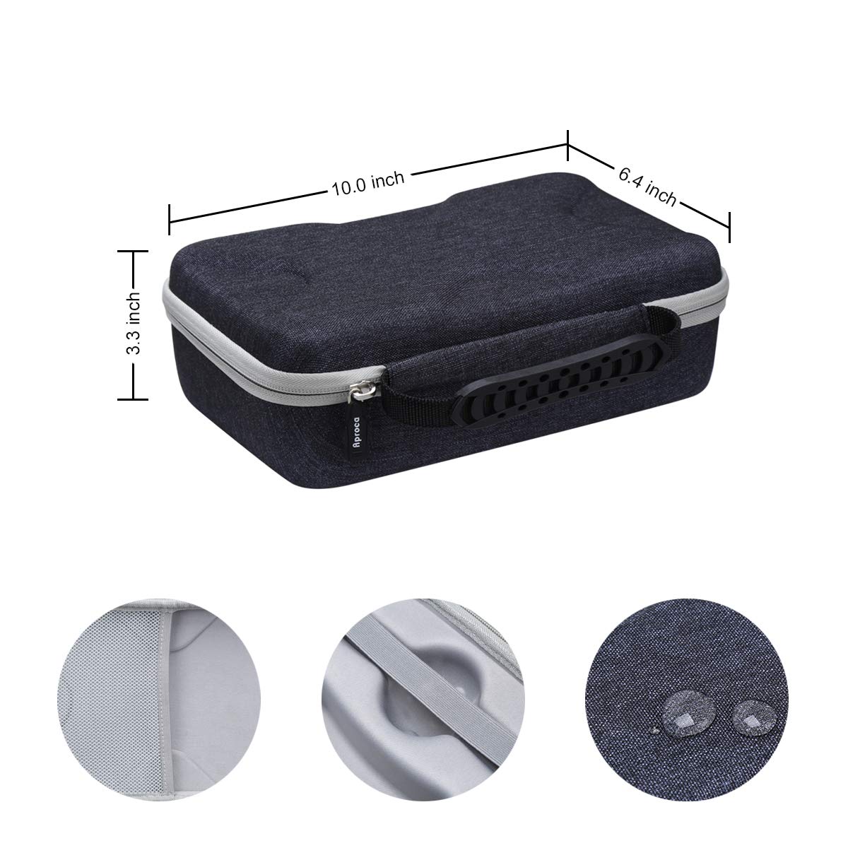 Aproca Hartschalen-Schutzhülle für Kensington Expert K72359WW K64325 Trackball Maus