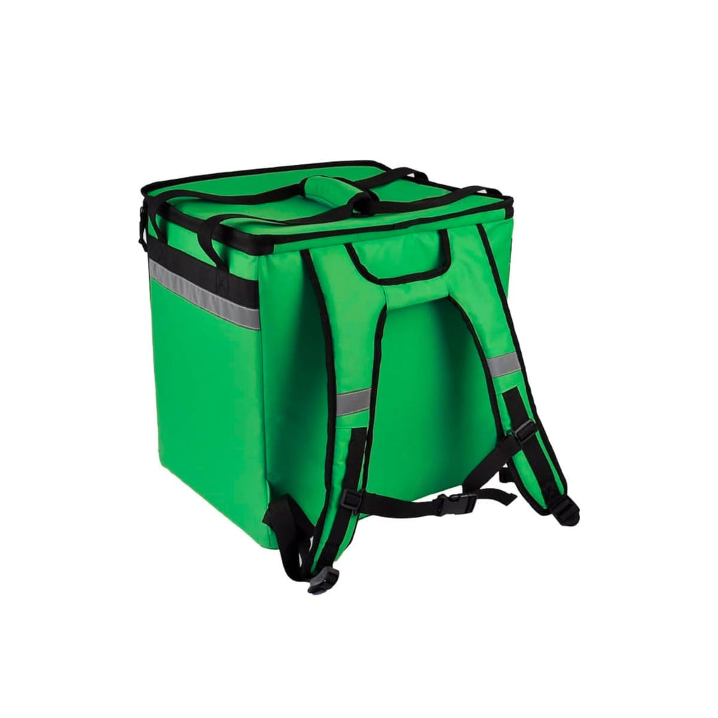 50L isolierter Lebensmittellieferrucksack, erweiterbare Catering-Kühltasche, wasserdichte Pizzatasche für Uber Eats Deliveroo Thermo-Lebensmitteltasche für Fahrrad