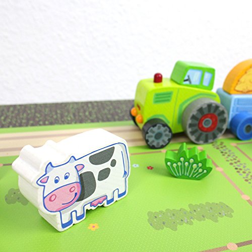 Spielfolie/Möbelfolie für IKEA TROFAST Bauernhof Aufkleber Sticker Kinderzimmer Spieltisch (Möbel Nicht inklusive)