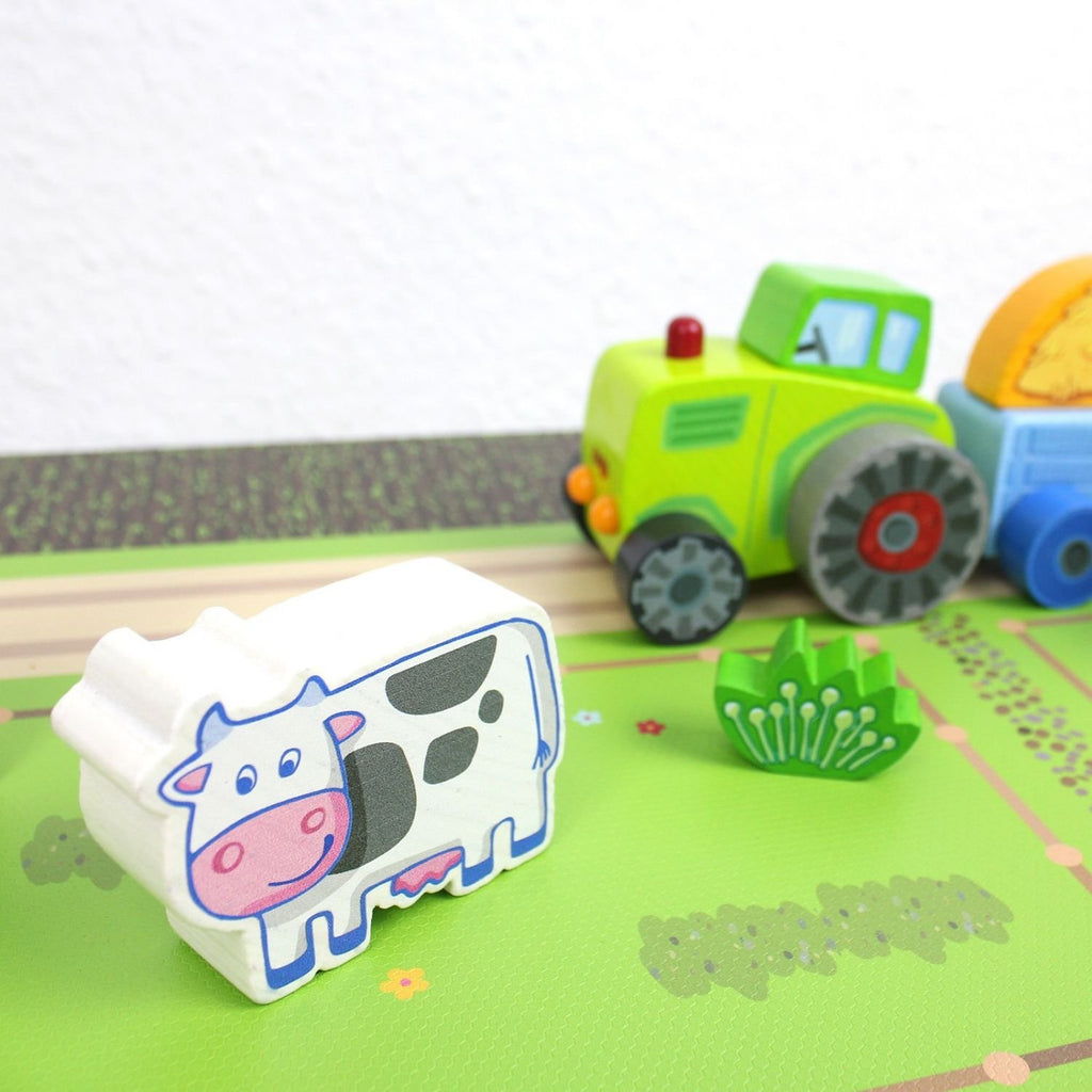 Spielfolie/Möbelfolie für IKEA TROFAST Bauernhof Aufkleber Sticker Kinderzimmer Spieltisch (Möbel Nicht inklusive)