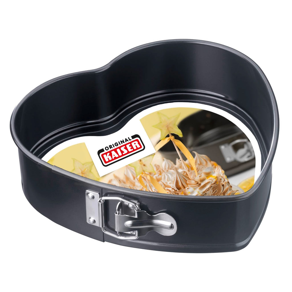Springform Herz Classic - 26 cm, Schwarz