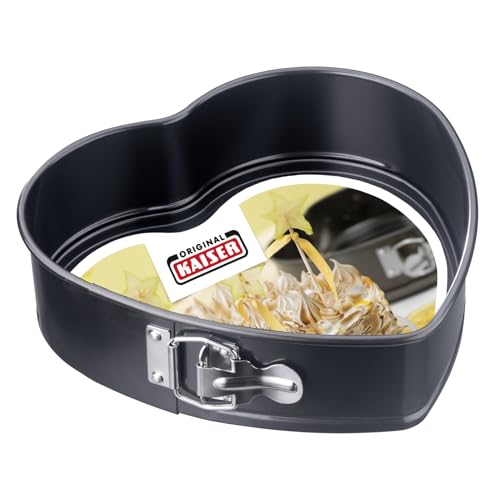 Springform Herz Classic - 26 cm, Schwarz
