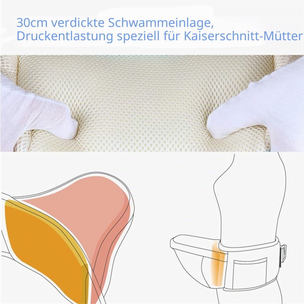 Ergonomische Hipseat Babytrage mit Schultergurt, Taillenhocker Sitz zum Tragen Baby Kleinkinder, geringes Gewicht und Arbeitsersparnis