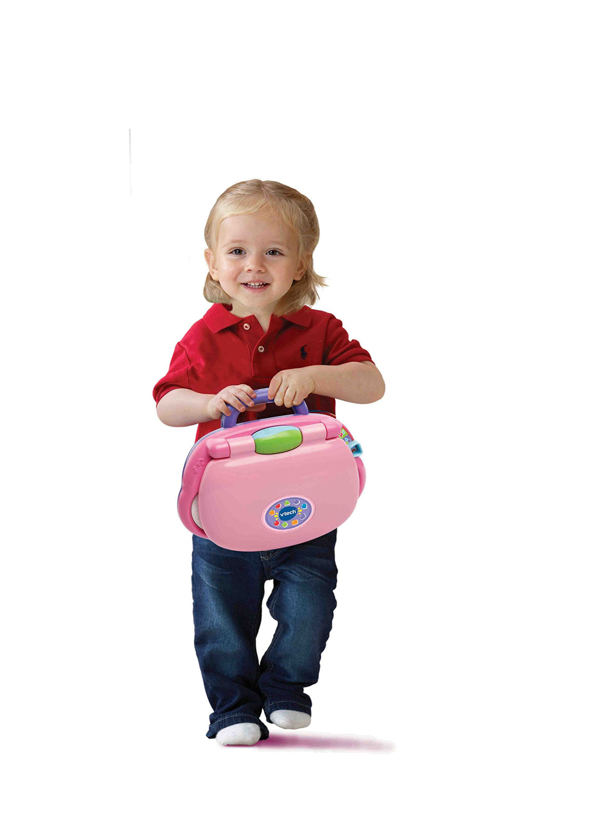 VTech Baby 80-191254 - Entdecker-Laptop pink, Babyspielzeug